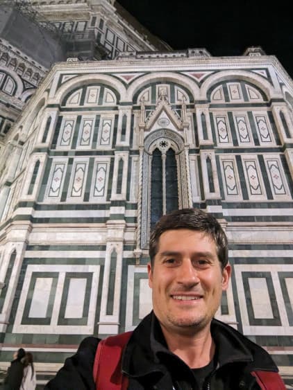 L’arrivée à Florence pour le Rust Lab 2024